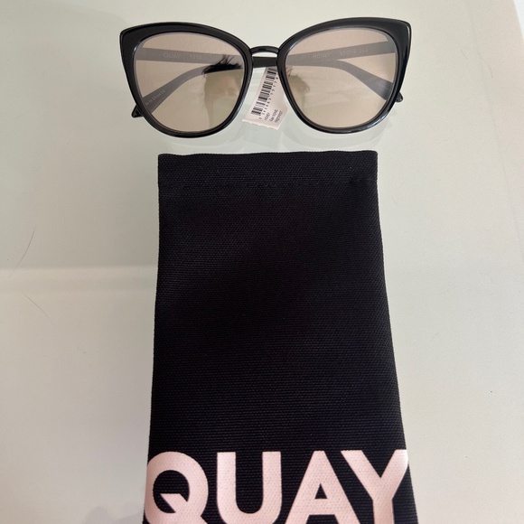 QUAY HONEY Frost Cat Eye Sunglasses main image 6